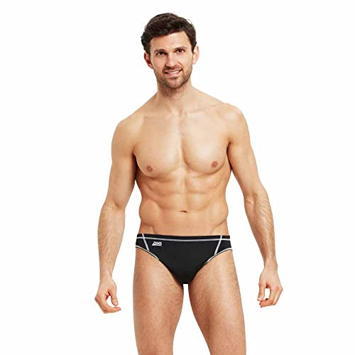 Zoggs Herren Wire Racer Schwimm-Slips, schwarz, 38