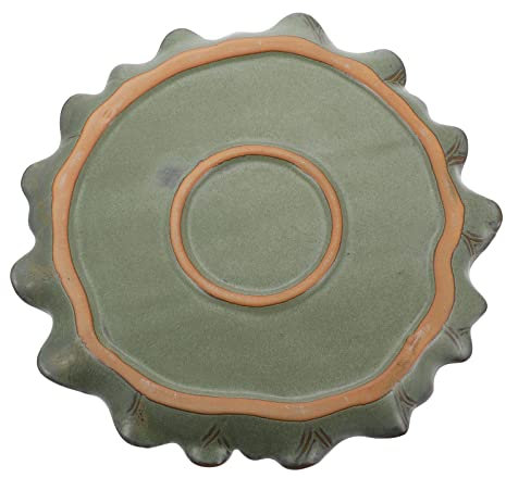 Yardwe Garden Trays for Plant Pots Design Leakproof Plant Pot Dish Balcony Planter