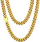 Cuban Link Chain for Women Gold Chain for Men Women's Chain Necklaces Hip Hop Jewelry Men Stainless Steel Curb Chain 7mm