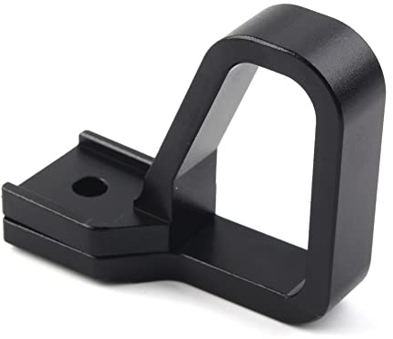 FSFY Supporto guida linea per morsetto cavo tubo freno anteriore moto Nero per Yamaha YZ250F 1994-1996, YZ250F 2000-2003, YZ80 1993-2001, YZ85 2002-2018 Alluminio