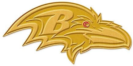 NFL Universal Schmuck Caps PIN GOLD Baltimore Ravens