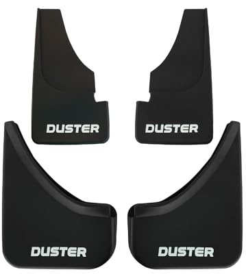 apline Kompatibel mit Dacia Duster (HS) 2010-2017 Auto Kotflügel Vorne Hinten Satz 4 Stück Schwarz