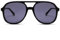 Pro Acme Retro Square Polarisiert Sonnenbrille für Damen Herren 70er Jahre Vintage Double Bridge Sonnenbrille UV400 Schutz