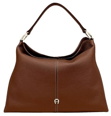 Aigner Beuteltasche Savannah L, Walnut Brown