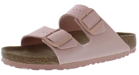 Birkenstock Sandali Arizona unisex, Rosa tenue, 7 Narrow Women/5 Narrow Men
