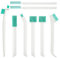 Gjinxi 8pcs Small Household Cleaning Brushes, 6 Shapes Crevice Detail Cleaning Brushes, Bottle Cleaning Brush Mini Cleaning Tool for Window Grooves Track Keyboard and Gaps Corner Tight Space