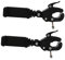 Angoily 2 Pack Bike Phone Holder Mount Plastic Camera Bracket with Screw Clip for Mobile Phone ° Rotatable Fits 36mm Diameter Bar