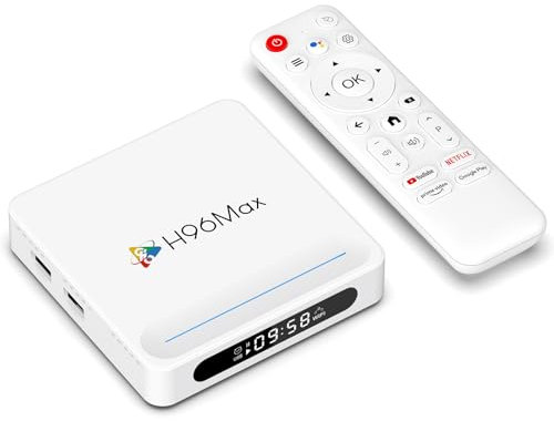 Android 14.0 TV Box 2025, LEFFOT H618 Plus 8K UHD Smart TV Box with HDR10+, 2GB RAM + 16GB ROM, Boitier IPTV with 2.4G & 5G Dual-Band WiFi 6, BT 5.0, Voice Control, Allwinner H618 Quad Core A53