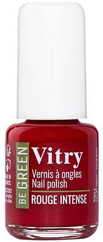 Nagellack BE GREEN Intensiv Rot 6 ml