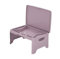 Laptop Bed Table Folding Bed Table Lazy Portable Folding Table, Multifunctional Laptop Desk, Student Dormitory Bed Folding Desk Foldable(Purple)
