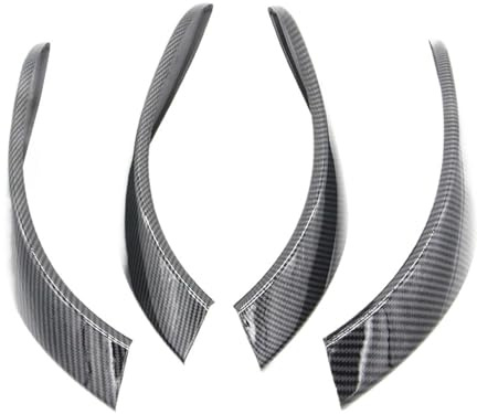 WUTBHGQXWIP Türgriff-Abdeckung im Carbon-Look, kompatibel mit BMW 3er F30 F31 2013–2017 GT F34 14–17 und kompatibel mit 4er 4-Türer F36 15–17