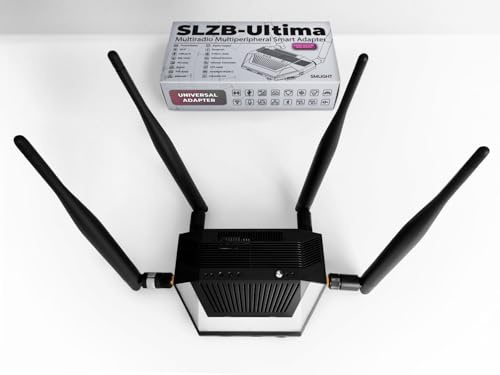 SMLIGHT SLZB Ultima Zigbee 3.0 Coordinator, Thread Border Router Smart Home Gateway, ESP32-S3, Ethernet and USB Host, Works with Zigbee2MQTT and Home Assistant, Hub Required