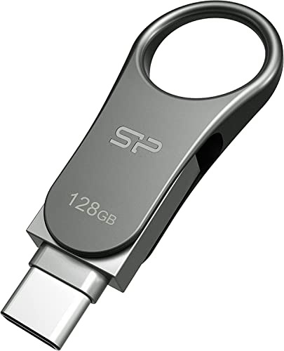 Silicon Power Flash Drive für PC & Mac und Micro-B Smartphones oder Tablets 128GB
