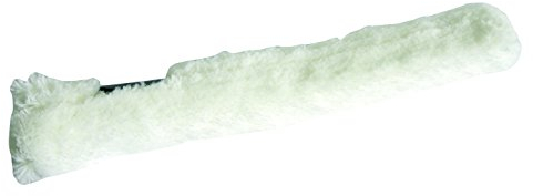 Einwaschbezug white star mit Klettverschluss von Lewi 35 cm Fensterwischer Bezug Einwascher Fensterputzer Ersatzbezug Fenster Putzen Glasreinigung Fensterreinigung Profi Einwasch- Wischer für Scheiben