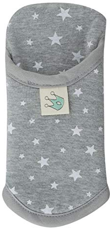 JYOKO KIDS Baumwoll-Schrittpolster für Autositz und Kinderwagen Gruppe 0 bis 3 Jahre, kompatibel mit Maxi-Cosi (White Star)