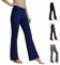 HeTaiDa Damen Jogginghose, schnell trocknende Sporthose mit versteckten Taschen, mittlhohe Taille stilvolle freizeitliche Yogahose für Fitness, Outdoor-Sport und als Alltagskleidung (Dark Blue, S)