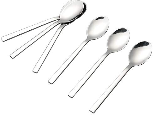 Cadine Teelöffel 12 Stück, Edelstahl, Klein Dessertlöffel