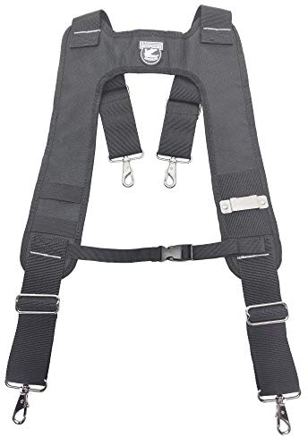 Gatorback B616 Deluxe Suspender Harness w/Molded Air Channel Shoulder & Neck Padding, Chest Strap & Metal Spring Hooks