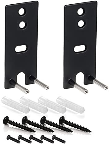 Tarragona Remplacement des Supports de Fixation Murale en Acier Noir pour OmniJewel 650 et Enceintes Surround 700