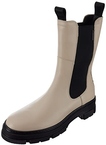 GANT FOOTWEAR Damen MONTHIKE Chelsea-Stiefel, Cream, 36 EU