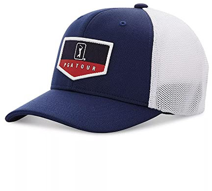 PGA TOUR Golf Americana Trucker Hat Peacoat