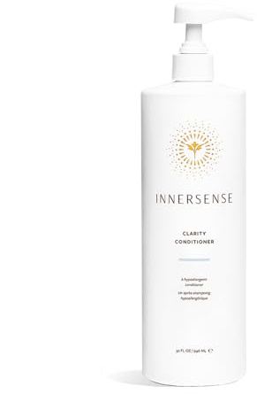 Innersense Clarity Hairbath Shampoo 946ml | Parfümfreie, hypoallergene Spülung für empfindliche Haut, weich und entwirrt, ungiftig, saubere Haarpflege