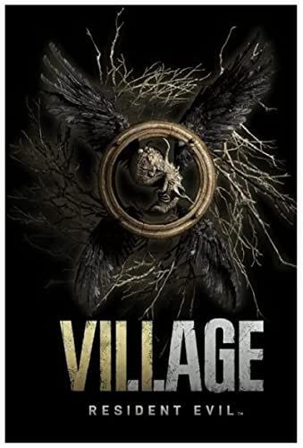 TSALF Kunstdruck Poster Kein Rahmen Resident Evil 8 Village Hot Game 45 Sport Poster und Wandkunst Modernes Familienzimmer Dekor 30x50cm
