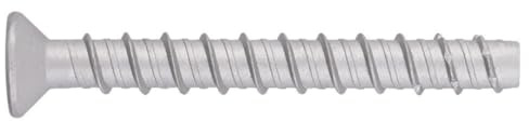 INDEX Vis a béton Tête fraisée - Recouvrement ATLANTIS C3-H - Homologué ETE Option 1 Ø8 x 100 - Boite de 25 - Vis, pointes, boulons