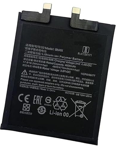 Backupower Ersatz BM4X Akku Kompatibel mit Mi 11 M2011K2C, M2011K2G 4600mAh