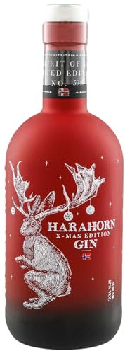 Harahorn X-Mas Edition 500ml I Limitierte Gin - Klassische Gin-Gewürze kombiniert mit weihnachtlichen Gewürzen I In Sherryfässern gelagert I 42% vol.
