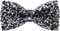 Johiux Glitzer Fliege Herren,Fliege für Karneval,Halloween, Fasching,Silvester,Hochzeit,Glitzer Kostüm Accessoire,Outfit Herren Damen Glitzer Accessoires,Zylinder Hut Herren Accessoires(Schwarz)