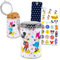 Mickey Mouse Keksdose für Küchentheke – Bundle mit Mickey und Minnie Glas mit Deckel für Snacks, Kekse, Lebensmittelaufbewahrung und mehr | Mickey Mouse Küchenzubehör