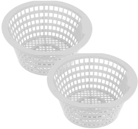 POPETPOP 2stücke Pool-filterkorb-Skimmer Mit Aufhangeösen Zum Einfachen Anbringen Und Austauschen Hochwertiger Abs-Pool-filterkorb Für Reinigung Reduzieren Von Schmutz Für Schwimmbäder Einf