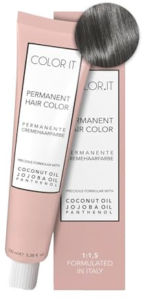 COLOR.IT by BM - Permanente Haarfarbe in Salonqualität, 100ml (9.11 Lichtblond Asch Intensiv, 1er Pack)