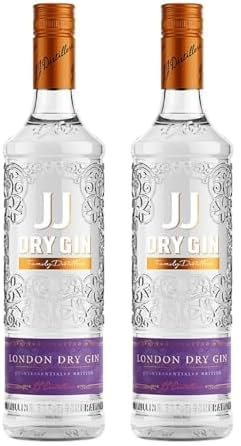 J.J Whitley London Dry Gin 1L (Pack of 2)