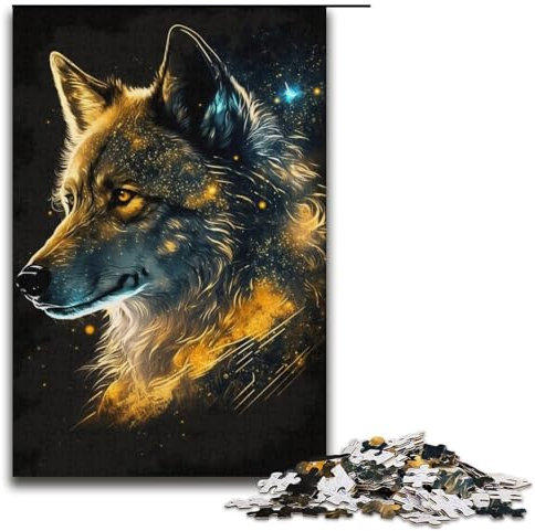 Puzzle für Erwachsene, 1000 Teile, Gold Pervert, DIY-Puzzle, Spielzeug, Heimkunstdekor für und Teenager ab 14 Jahren, Größe 38 x 26 cm