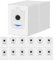 Kaiyaner 12 Pcs Sac Aspirateur pour Ecovacs T30S / T30S PRO / X5 Omni/Deebot X2 Omni / X2 Pro Robot. 3L Accessoires au charbon actif, capacité sacs d'aspirateur, pièces détachées (sauf T30S COMBO)