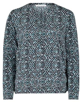 Betty & Co Damen Casual-Shirt mit verdeckter Verschlussleiste