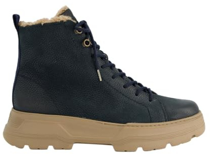 Paul Green Damen Frauen Schnürstiefeletten,Warm gefüttert | Winterschuhe, Beige, Reißverschluss, Damen, Schuhe
