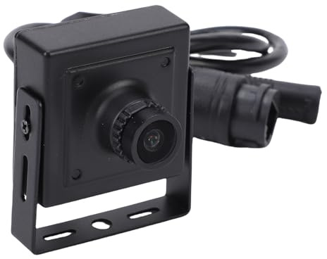 EIMSOAH Kleine IP-Kamera, 3,6-mm-Objektiv, 85-Grad-Blickwinkel, Integriertes Mikrofon, H.265, H.264 HD-Überwachungskamera für den Innenbereich, für Baby-Hundemonitor, (4MP)