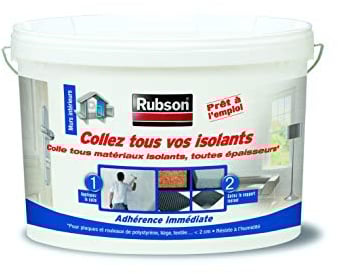 Rubson Collez Tous Vos Isolants, Multi-matériaux, Seau 7 kg