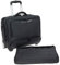 Dermata Trolley Pilotentrolly mit Notebook - Polstertasche Trolly 17 Zoll + Ledermäppchen (ANTHRAZIT Two Tone)