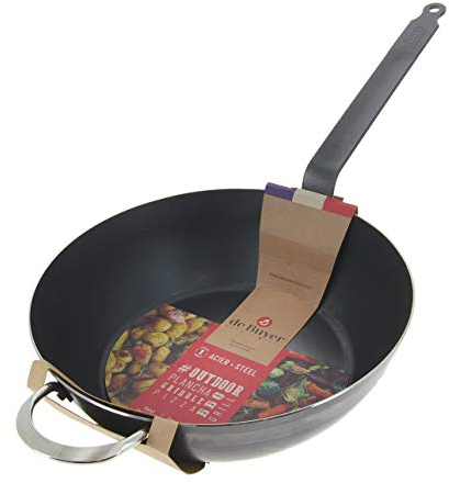 De Buyer - Sauteuse Paysanne #Outdoor Ø 32Cm - - 5414.32, Bleue