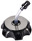 WOOSTAR CNC Benzin Tankdeckel Abdeckung Ersatz für 50ccm 70ccm 110ccm 125ccm 150ccm Taotao Roketa Apollo SSR ATV 4 Wheeler Dirtbike Pitbike Schwarz