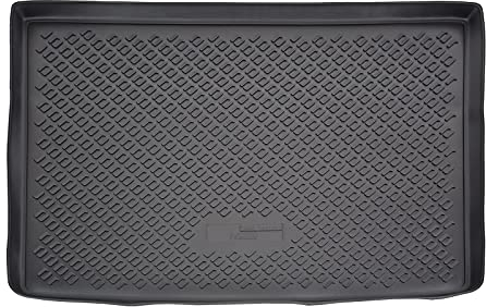 J&J AUTOMOTIVE | Gummi-Kofferraumwanne Kofferraumschale Fahrzeugspezifisch Für Astra K Fließheck 2015-2021, Antirutsch, Passgenau, Aufrollbar, Schwarz