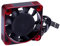 RC Motor Cooling Fan 40x40mm 16000RPM 540 550 Motor ESC Heatsink Brushless Cooling Fans for 1/10 1/8 RC Car (Black & Red)
