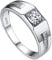 Suplight Silber Ringe 925 Frauen mit Zirkonia Herren Bandring Bergkristall Fingerring Solitärring Diamant Paar Verlobungsring 68