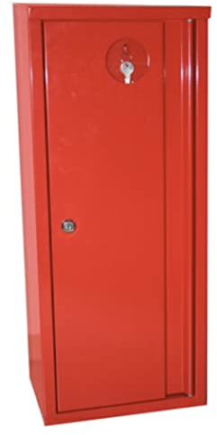 Stahlblechschutzschrank Schrank extra hoch für 5Kg CO2 Feuerlöscher mit Schloss