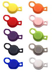 JMXLDS 10PCS Colourful Replacement C-Stick C Key Cap Analog C Joystick Stick Cap Cover for New 3DS / New 3DS XL/New 3DS LL 2015
