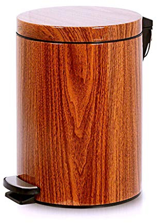 Pattumiera creativa, soggiorno per uso domestico Cucina coperta Deodorante Pattumiera Tipo di pattumiera a pedale Capacità 5-12L per interni (12L)